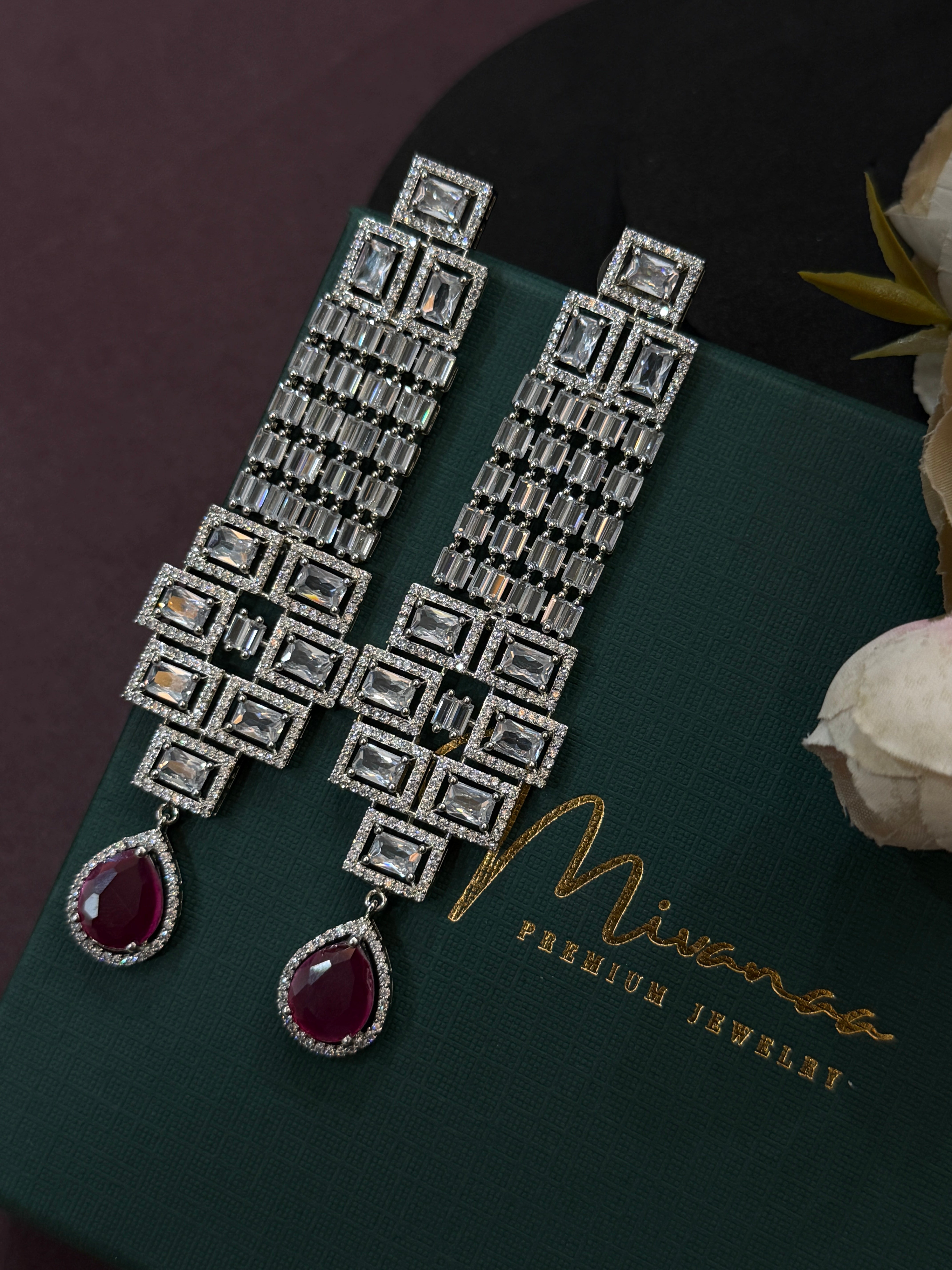 Royal Spark Luxe American Diamond Earring